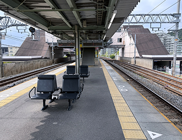 東海道線 島本駅