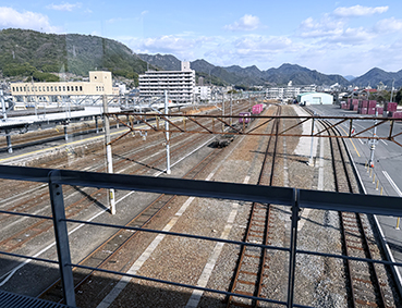 山陽線 大竹駅