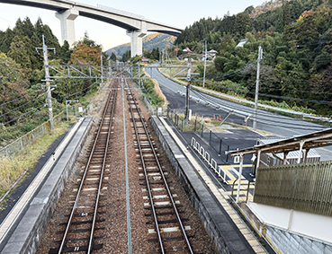 山陰線 立木駅