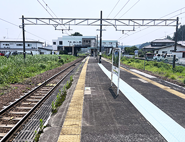 東北線 金谷川駅