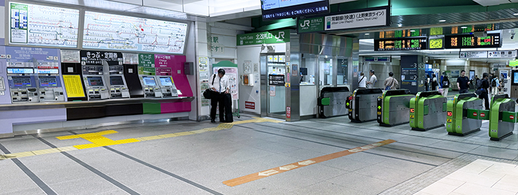 常磐線 北千住駅
