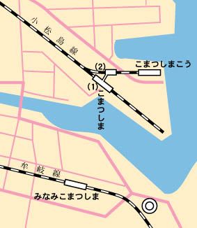 小松島線　小松島駅
